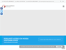 Tablet Screenshot of centroquiropratico.com